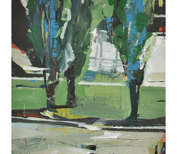 "Poplars 1" - Marjorie Thompson